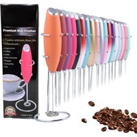 2025 Culi Eco-Friendly Electric Coffee and Milk Frother Battery Operated Automatic Hand Whisk Stainless Steel for Cafe Use