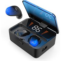 Amazon Best Seller Wireless TWS Headphones, BT TWS Headset with Touch Control, Ture Wireless earphones with Charging Case