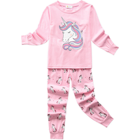 PHB 13457 cartoon prints kids children 2019 unicorn pajamas