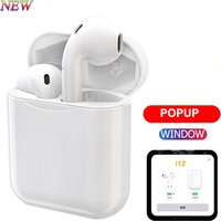 2019 trending i12 tws touch POPUP Wireless Bluetooth 5.0 earphone ,bluetooth headphone ,wireless earbuds for all mobile phone