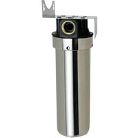 SWQZPP89-10IN Manual 304 Stainless Steel Large Flow Front Water Filter Anti-Freeze Cracking & Anti-UV for Outdoor Household Use