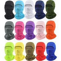 Neon Cycling Motorcycle Sunscreen Windproof Breathable Camo Full Face Cover Mesh Skull Balaclava Ski Mask