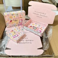 Wholesale Custom Printed LOGO Mailers Folding Gift Paper Box Cardboard Black Shipping Corrugated Packaging Mailer Boxes Custom