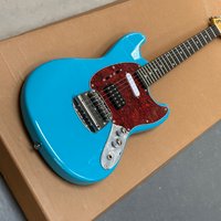 ST MustangStyle Electric Guitar with High Sound Quality and Tremolo Free Shipping