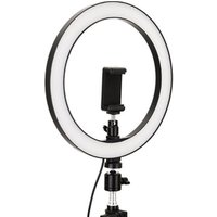 10 inches Camera Photo Video LED Ring Light 3200K-5500K Photography Dimmable Ring Lamp For Smartphone