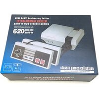 China Factory Price High Quality Retro Video Game Console 8 Bit 620 in 1 Built in 620 Games with 2 Controllers FC games TV-out