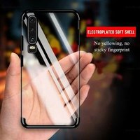 2019 Hybrid Silicone Shockproof Cover Electroplated phone Ultra Slim Case For Samsung Galaxy A50 A30 A40 A70