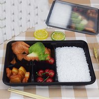 Chinese Suppliers Hot Sale New Product Food Container 4 Compartment Disposable PP Plastic Leak Proof Storage Bento Lunch Box