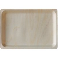 Wooden plates Disposable eco friendly