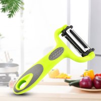 Amazon new hot sale kitchen accessories 2019 fruit and vegetable tool plastic 3 in 1 multifunction potato peeler machine