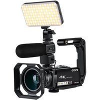Ordro AC7 10X Optical Zoom Video Camera Wifi Recorder 4k Camcorder