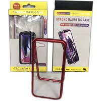 Metal Magnetic Case Double Sided Tempered Glass Back Magnet Cases Cover for iPhone 6s 6 XR XS MAX X 8 Plus