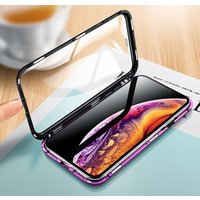 Magnetic Aluminum Glass Case For Samsung Galaxy A30 A50 C7P C9P