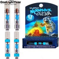 510 Ceramic Coil Cbd Wax 1Ml Refilled Dab Vape Pen Carts Moonrock Clear Cartridge Carts Tank