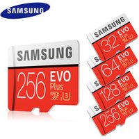 SAMSUNG Memory Card 32GB 64GB 128GB 256GB 16GB SD-HC SDXC Grade EVO+ Class 10 C10 UHS TF orange Cards Trans Flash micro TF SD