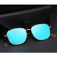 2019 Vintage Retro Oversized Polarized Gold Metal Sun Glasses UV400 Oculos Sunglasses for Men Women