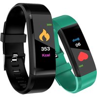 2019 new design fitness sport smart band id 115 plus smart wristband watch bracelet