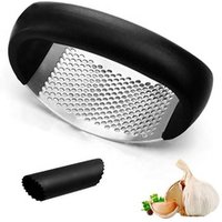 Stainless Steel Rocker Garlic Press Crusher