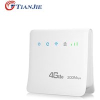 TIANJIE home 4g wifi wireless router unlocked 4g modem lte CPE router wireless with sim card D921
