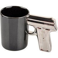 Creative Gun Shaped Handle Ceramic Mug