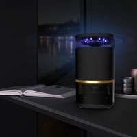 USB portable led indoor bug zapper mosquito killer lamp suction insect trap machine