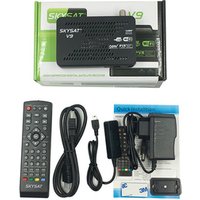Top Selling Ali3510C chipset PowerVu Autoroll cccam newcamed Satellite tv Receiver SKYSAT V9
