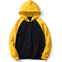 Wholesale Supplier Sports Custom Pullover OEM Splice Sweatshirt Loose and Leisure Man Hoodie