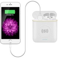 2019 NEW Wireless Earphone 3 in 1 XT6 TWS wireless bluetooth headset with Power Bank Earphone Headphones with Wireless Charger