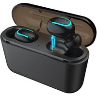 Q32 tws Wireless Earphones Sport Waterproof IPX5 Bluetooths Headphones Bass Stereo Headset Earbuds 1500mah Charging Case