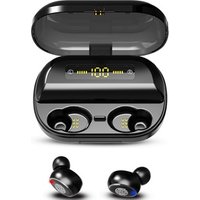 Bluetooth earbuds wireless tws 2019 bluetooth 5.0 with charging case and touch control support OEM logo and design