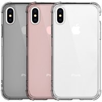 For iPhone X Phone Case Transparent Silicon Soft TPU Clear Back Cover Mobile Case,For iPhone X Case