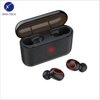 Patent private model Q32 TWS fire digital display compartment bluetooth headset 5.0 with mobile power to charge the phone