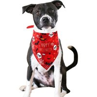 Washable Reversible Triangle Cotton Dog Bandana