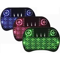 English i8 backlight mini keyboard 2.4GHz wireless remote control for android TV box