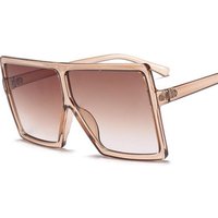 HBK 2019 Big frame oversized square shades sunglasses women K30046