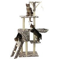 Wholesale Diy Large Pet Cat Activity House Tower Condo Sisal Wooden Scratching Cat Tree