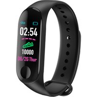 2019 Health bracelet M3 Heart Rate Monitor smart fitness band smartwatch Blood Pressure