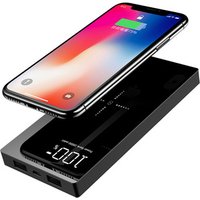 QI Wireless Charger Power Bank 20000mAh For Xiaomi Mi 2 Quick Charge 2A PowerBank wireless Charger For iPhone External Battery
