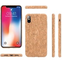 small MOQ custom printed cork phone case for iphone x xs max