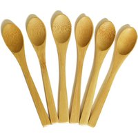 High Quality Natural Wood Spoon Bamboo Kitchen Cooking Dining Soup Tea Honey Coffee Utensil Tools Soup Teaspoon Tableware