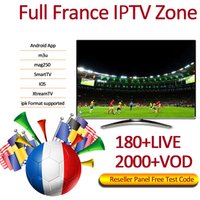 Full France And Arabic IPTV Zone Dragon IPTV TV Box Subscription IPTV Smarter 900+LIVE/2000+VOD Reseller Panel Free Test Code