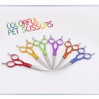 Asian Fusion Scissors Japanese 440c 6 Inch Curved Dog Scissors