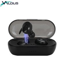 T5 High Quality Dual Sound Stereo Speaking TWS BT True 2019 Wireless Earbuds Earphone with Charging Case
