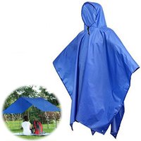 One Piece Emergency Reusable Adult Hooded Waterproof Multifunctional Regencape Rain Cover Cape Coat Poncho Blanket Raincoat