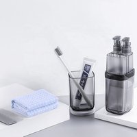 Portable Travel kit Toothbrush storage container Travel tooth brush case plastic travel set wall mount toothbrush holder