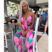 Lifu Women Plus Size Clothes Fashion Women 2 Piece Set Clothes Summer Sexy Western Wear for Women