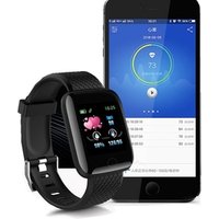 FancyTech New Amazon best selling 116plus pedometer heart rate BT 4.0 smart bracelet reminder sports bracelet