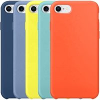 New Clear Case For iPhonexsmax cover For iPhone6s 8plus liquid Silicone Case for Apple Factory Customized Mobile phone case