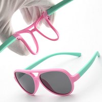 Classic Boy Girl Aviation Pilot Children Baby Sunglasses Polarized Vintage Retro Baby Kids Sport Sunglasses