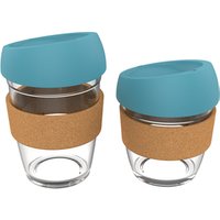 Large Capacity Borosilicate Glass Mug Silicone Cover Cork